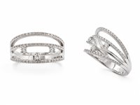Ringe Recarlo Dame in Gold Diamante ZN 535/B